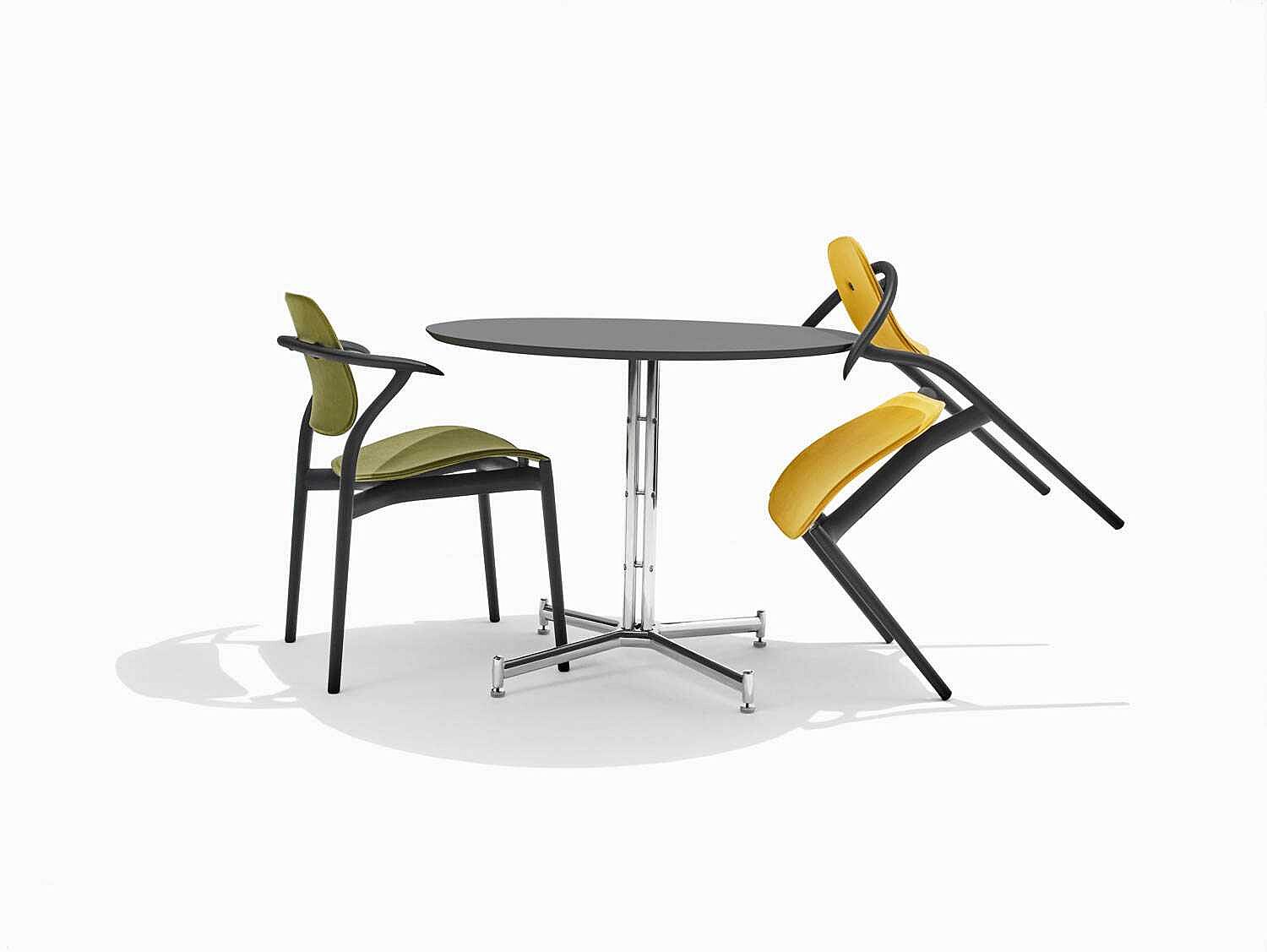 Knoll Iquo Table Round 01 seamless